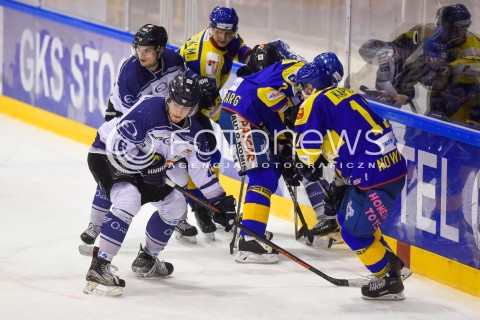  26.01.2018 GDANSK<br />HOKEJ - PHL - POLSKA LIGA HOKEJA SEZON 2017/2018<br />MECZ MH AUTOMATYKA GDANSK - TATRYSKI PODHALE NOWY TARG<br />N/Z DIMITRI SZCZERBAKOW<br /> 