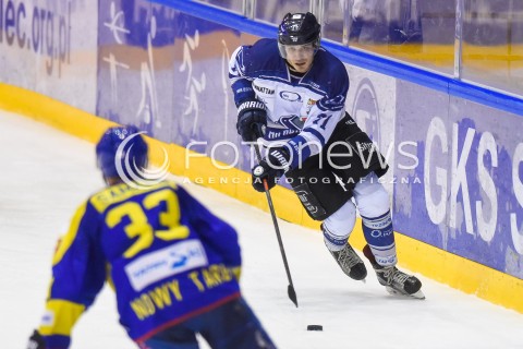  26.01.2018 GDANSK<br />HOKEJ - PHL - POLSKA LIGA HOKEJA SEZON 2017/2018<br />MECZ MH AUTOMATYKA GDANSK - TATRYSKI PODHALE NOWY TARG<br />N/Z SZYMON MARZEC<br /> 