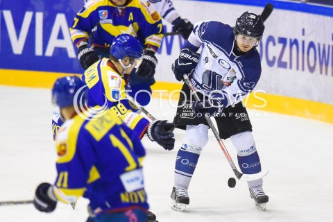 26.01.2018 GDANSK<br />HOKEJ - PHL - POLSKA LIGA HOKEJA SEZON 2017/2018<br />MECZ MH AUTOMATYKA GDANSK - TATRYSKI PODHALE NOWY TARG<br />N/Z PETER POLODNA<br /> 