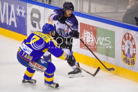 26.01.2018 GDANSK<br />HOKEJ - PHL - POLSKA LIGA HOKEJA SEZON 2017/2018<br />MECZ MH AUTOMATYKA GDANSK - TATRYSKI PODHALE NOWY TARG<br />N/Z OSKAR LEHMANN<br /> 