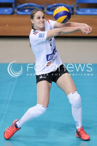  28.01.2018 RZESZOW <br />SIATKOWKA LIGA SIATKOWKI KOBIET LSK 2017/2018 WOMEN VOLLEYBALL POLAND POLISH LEAGUE <br />MECZ DEVELOPRES SKYRES RZESZOW - LEGIONOVIA LEGIONOWO <br />N/Z EWA ZAK SYLWETKA <br /> 