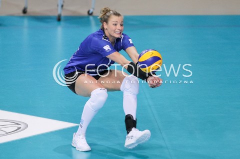  28.01.2018 RZESZOW <br />SIATKOWKA LIGA SIATKOWKI KOBIET LSK 2017/2018 WOMEN VOLLEYBALL POLAND POLISH LEAGUE <br />MECZ DEVELOPRES SKYRES RZESZOW - LEGIONOVIA LEGIONOWO <br />N/Z AGATA SAWICKA SYLWETKA <br /> 