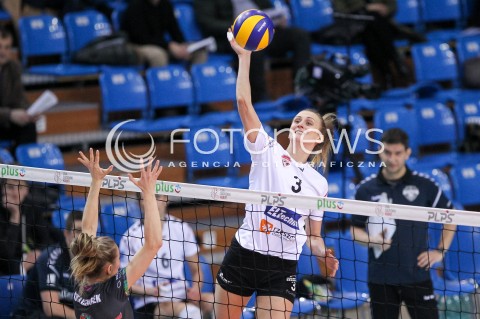  28.01.2018 RZESZOW <br />SIATKOWKA LIGA SIATKOWKI KOBIET LSK 2017/2018 WOMEN VOLLEYBALL POLAND POLISH LEAGUE <br />MECZ DEVELOPRES SKYRES RZESZOW - LEGIONOVIA LEGIONOWO <br />N/Z MONIKA PTAK <br /> 