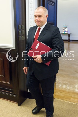  30.01.2018 WARSZAWA<br />POSIEDZENIE RADY MINISTROW<br />N/Z JACEK SASIN<br /> 