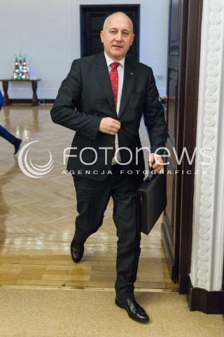  30.01.2018 WARSZAWA<br />POSIEDZENIE RADY MINISTROW<br />N/Z JOACHIM BRUDZINSKI<br /> 