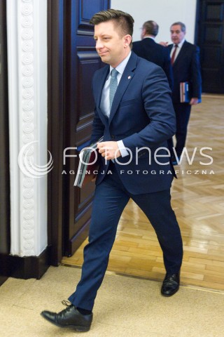  30.01.2018 WARSZAWA<br />POSIEDZENIE RADY MINISTROW<br />N/Z MICHAL DWORCZYK<br /> 
