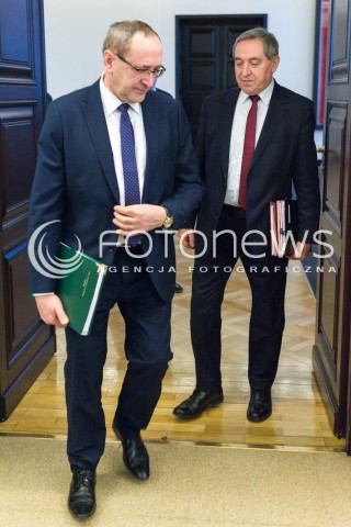  30.01.2018 WARSZAWA<br />POSIEDZENIE RADY MINISTROW<br />N/Z HENRYK KOWALCZYK<br /> 