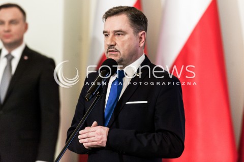  30.01.2018 WARSZAWA PALAC PREZYDENCKI<br />PODPISANIE USTAWY O OGRANICZENIU HANDLU W NIEDZIELE I SWIETA PRZEZ PREZYDENTA<br />N/Z PIOTR DUDA<br /> 