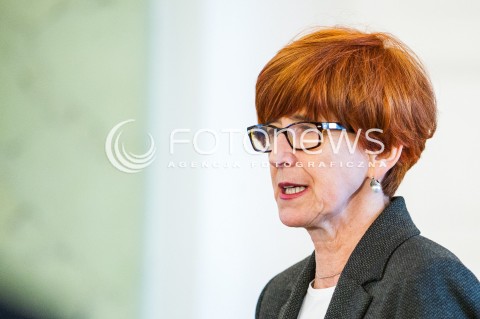  30.01.2018 WARSZAWA PALAC PREZYDENCKI<br />PODPISANIE USTAWY O OGRANICZENIU HANDLU W NIEDZIELE I SWIETA PRZEZ PREZYDENTA<br />N/Z ELZBIETA RAFALSKA <br /> 