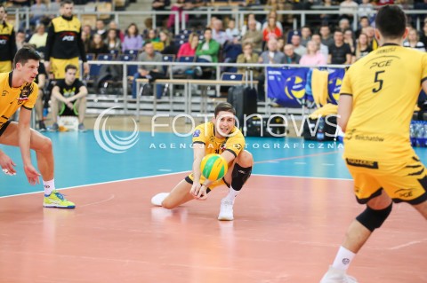  31.01.2018 LODZ<br />
SIATKOWKA LIGA MISTRZOW MEN VOLLEYBALL POLAND <br />
PGE SKRA BELCHATOW - DINAMO MOSCOW<br />
N/Z KACPER PIECHOCKI<br />
 