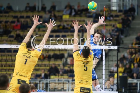  31.01.2018 LODZ<br />
SIATKOWKA LIGA MISTRZOW MEN VOLLEYBALL POLAND <br />
PGE SKRA BELCHATOW - DINAMO MOSCOW<br />
N/Z DICK KOOY<br />
 