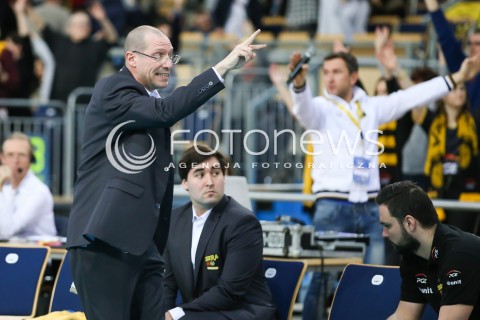  31.01.2018 LODZ<br />
SIATKOWKA LIGA MISTRZOW MEN VOLLEYBALL POLAND <br />
PGE SKRA BELCHATOW - DINAMO MOSCOW<br />
N/Z ROBERTO PIAZZA EMOCJE <br />
 