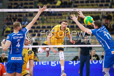  31.01.2018 LODZ<br />
SIATKOWKA LIGA MISTRZOW MEN VOLLEYBALL POLAND <br />
PGE SKRA BELCHATOW - DINAMO MOSCOW<br />
N/Z BARTOSZ BEDNORZ<br />
 