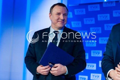  31.01.2018 WARSZWA<br />BRIEFING PREZESA TVP JACKA KURSKIEGO<br />DOTYCZACY 55. KRAJOWEGO FESTIWALU PIOSENKI W OPOLU<br />N/Z PREZES TVP JACEK KURSKI<br /> 