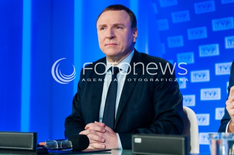 31.01.2018 WARSZWA<br />BRIEFING PREZESA TVP JACKA KURSKIEGO<br />DOTYCZACY 55. KRAJOWEGO FESTIWALU PIOSENKI W OPOLU<br />N/Z PREZES TVP JACEK KURSKI<br /> 
