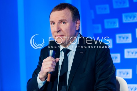  31.01.2018 WARSZWA<br />BRIEFING PREZESA TVP JACKA KURSKIEGO<br />DOTYCZACY 55. KRAJOWEGO FESTIWALU PIOSENKI W OPOLU<br />N/Z PREZES TVP JACEK KURSKI<br /> 