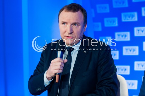  31.01.2018 WARSZWA<br />BRIEFING PREZESA TVP JACKA KURSKIEGO<br />DOTYCZACY 55. KRAJOWEGO FESTIWALU PIOSENKI W OPOLU<br />N/Z PREZES TVP JACEK KURSKI<br /> 