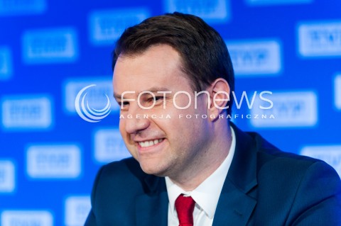  31.01.2018 WARSZWA<br />BRIEFING PREZESA TVP JACKA KURSKIEGO<br />DOTYCZACY 55. KRAJOWEGO FESTIWALU PIOSENKI W OPOLU<br />N/Z PREZYDENT OPOLA ARKADIUSZ WISNIEWSKI<br /> 