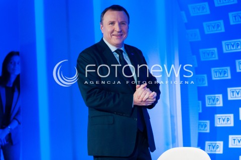  31.01.2018 WARSZWA<br />BRIEFING PREZESA TVP JACKA KURSKIEGO<br />DOTYCZACY 55. KRAJOWEGO FESTIWALU PIOSENKI W OPOLU<br />N/Z PREZES TVP JACEK KURSKI<br /> 