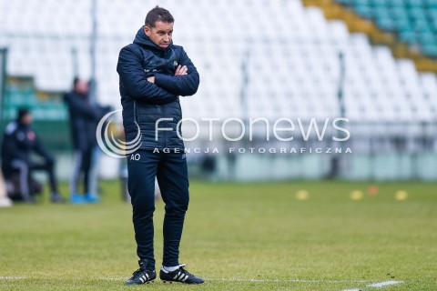  03.02.2018 GDANSK<br />PILKA NOZNA - SPARING<br />MECZ LECHIA GDANSK - CHOJNICZANKA CHOJNICE<br />N/Z ADAM OWEN<br /> 