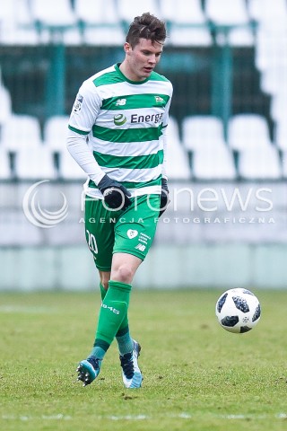  03.02.2018 GDANSK<br />PILKA NOZNA - SPARING<br />MECZ LECHIA GDANSK - CHOJNICZANKA CHOJNICE<br />N/Z ADAM CHRZANOWSKI<br /> 