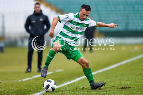  03.02.2018 GDANSK<br />PILKA NOZNA - SPARING<br />MECZ LECHIA GDANSK - CHOJNICZANKA CHOJNICE<br />N/Z SLAWOMIR PESZKO<br /> 