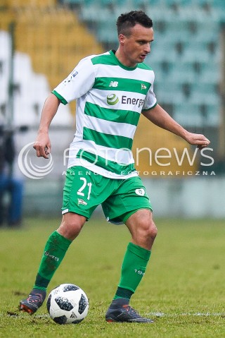  03.02.2018 GDANSK<br />PILKA NOZNA - SPARING<br />MECZ LECHIA GDANSK - CHOJNICZANKA CHOJNICE<br />N/Z SLAWOMIR PESZKO<br /> 