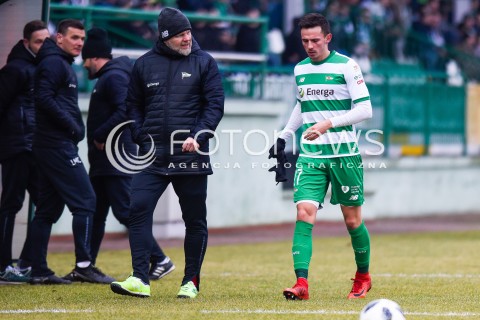  03.02.2018 GDANSK<br />PILKA NOZNA - SPARING<br />MECZ LECHIA GDANSK - CHOJNICZANKA CHOJNICE<br />N/Z RAFAL WOLSKI<br /> 