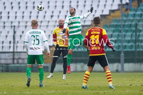  03.02.2018 GDANSK<br />PILKA NOZNA - SPARING<br />MECZ LECHIA GDANSK - CHOJNICZANKA CHOJNICE<br />N/Z FLAVIO PAIXAO<br /> 
