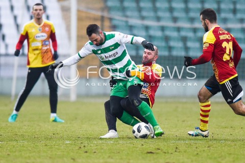  03.02.2018 GDANSK<br />PILKA NOZNA - SPARING<br />MECZ LECHIA GDANSK - CHOJNICZANKA CHOJNICE<br />N/Z SIMEON SLAWCZEW<br /> 
