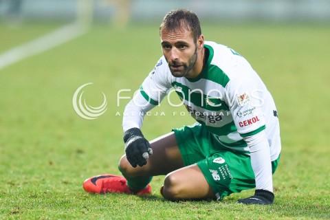  03.02.2018 GDANSK<br />PILKA NOZNA - SPARING<br />MECZ LECHIA GDANSK - CHOJNICZANKA CHOJNICE<br />N/Z FLAVIO PAIXAO<br /> 