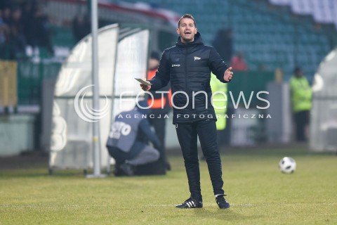  03.02.2018 GDANSK<br />PILKA NOZNA - SPARING<br />MECZ LECHIA GDANSK - CHOJNICZANKA CHOJNICE<br />N/Z ADAM OWEN<br /> 