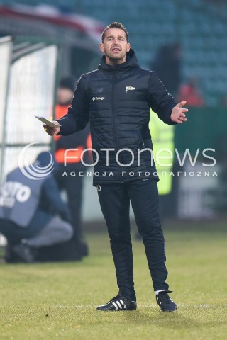  03.02.2018 GDANSK<br />PILKA NOZNA - SPARING<br />MECZ LECHIA GDANSK - CHOJNICZANKA CHOJNICE<br />N/Z ADAM OWEN<br /> 