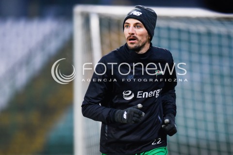  03.02.2018 GDANSK<br />PILKA NOZNA - SPARING<br />MECZ LECHIA GDANSK - CHOJNICZANKA CHOJNICE<br />N/Z FILIP MLADENOVIC<br /> 