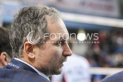  04.02.2018 RZESZOW <br />SIATKOWKA PLUSLIGA 2017/2018 MEN VOLLEYBALL POLAND POLISH PLUS LIGA LEAGUE SEASON 2017/2018 <br />MECZ ASSECO RESOVIA RZESZOW - PGE SKRA BELCHATOW <br />N/Z ANDRZEJ KOWAL - I TRENER ( HEAD COACH ) <br /> 