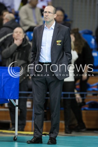  04.02.2018 RZESZOW <br />SIATKOWKA PLUSLIGA 2017/2018 MEN VOLLEYBALL POLAND POLISH PLUS LIGA LEAGUE SEASON 2017/2018 <br />MECZ ASSECO RESOVIA RZESZOW - PGE SKRA BELCHATOW <br />N/Z ROBERTO PIAZZA - I TRENER ( HEAD COACH ) SYLWETKA <br /> 