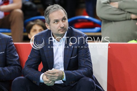  04.02.2018 RZESZOW <br />SIATKOWKA PLUSLIGA 2017/2018 MEN VOLLEYBALL POLAND POLISH PLUS LIGA LEAGUE SEASON 2017/2018 <br />MECZ ASSECO RESOVIA RZESZOW - PGE SKRA BELCHATOW <br />N/Z ANDRZEJ KOWAL - I TRENER ( HEAD COACH ) SYLWETKA <br /> 
