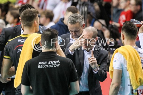  04.02.2018 RZESZOW <br />SIATKOWKA PLUSLIGA 2017/2018 MEN VOLLEYBALL POLAND POLISH PLUS LIGA LEAGUE SEASON 2017/2018 <br />MECZ ASSECO RESOVIA RZESZOW - PGE SKRA BELCHATOW <br />N/Z ROBERTO PIAZZA - I TRENER ( HEAD COACH ) <br /> 