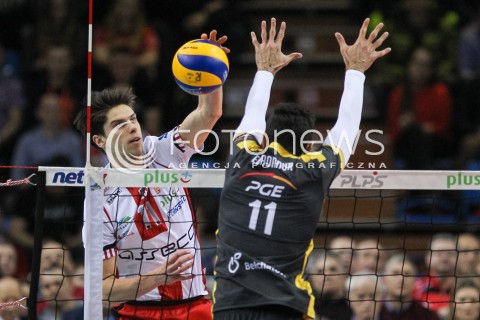  04.02.2018 RZESZOW <br />SIATKOWKA PLUSLIGA 2017/2018 MEN VOLLEYBALL POLAND POLISH PLUS LIGA LEAGUE SEASON 2017/2018 <br />MECZ ASSECO RESOVIA RZESZOW - PGE SKRA BELCHATOW <br />N/Z ALEKSANDER SLIWKA <br /> 