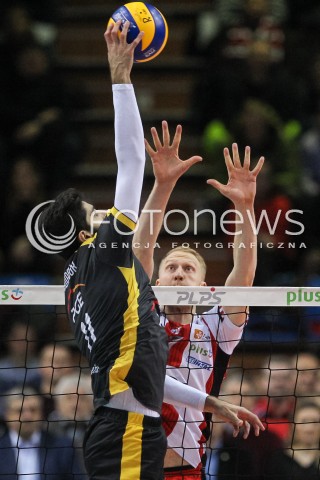  04.02.2018 RZESZOW <br />SIATKOWKA PLUSLIGA 2017/2018 MEN VOLLEYBALL POLAND POLISH PLUS LIGA LEAGUE SEASON 2017/2018 <br />MECZ ASSECO RESOVIA RZESZOW - PGE SKRA BELCHATOW <br />N/Z JAKUB JAROSZ <br /> 