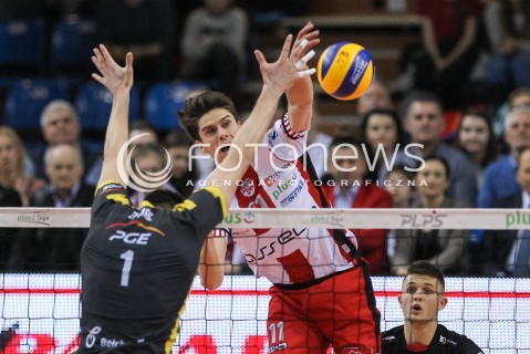  04.02.2018 RZESZOW <br />SIATKOWKA PLUSLIGA 2017/2018 MEN VOLLEYBALL POLAND POLISH PLUS LIGA LEAGUE SEASON 2017/2018 <br />MECZ ASSECO RESOVIA RZESZOW - PGE SKRA BELCHATOW <br />N/Z ALEKSANDER SLIWKA <br /> 