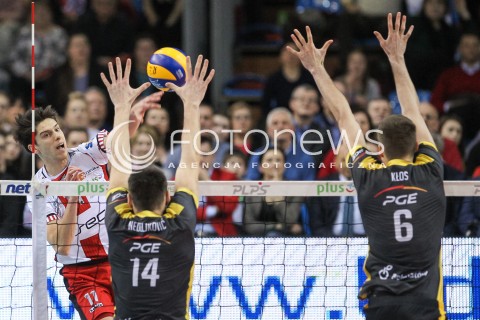  04.02.2018 RZESZOW <br />SIATKOWKA PLUSLIGA 2017/2018 MEN VOLLEYBALL POLAND POLISH PLUS LIGA LEAGUE SEASON 2017/2018 <br />MECZ ASSECO RESOVIA RZESZOW - PGE SKRA BELCHATOW <br />N/Z ALEKSANDER SLIWKA <br /> 