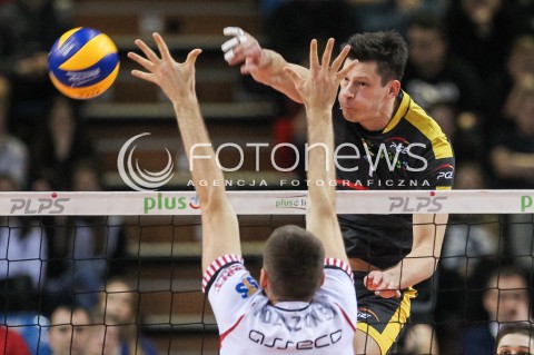  04.02.2018 RZESZOW <br />SIATKOWKA PLUSLIGA 2017/2018 MEN VOLLEYBALL POLAND POLISH PLUS LIGA LEAGUE SEASON 2017/2018 <br />MECZ ASSECO RESOVIA RZESZOW - PGE SKRA BELCHATOW <br />N/Z SRECKO LISINAC <br /> 