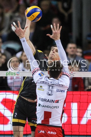  04.02.2018 RZESZOW <br />SIATKOWKA PLUSLIGA 2017/2018 MEN VOLLEYBALL POLAND POLISH PLUS LIGA LEAGUE SEASON 2017/2018 <br />MECZ ASSECO RESOVIA RZESZOW - PGE SKRA BELCHATOW <br />N/Z MARIUSZ WLAZLY <br /> 