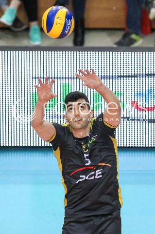  04.02.2018 RZESZOW <br />SIATKOWKA PLUSLIGA 2017/2018 MEN VOLLEYBALL POLAND POLISH PLUS LIGA LEAGUE SEASON 2017/2018 <br />MECZ ASSECO RESOVIA RZESZOW - PGE SKRA BELCHATOW <br />N/Z MARCIN JANUSZ SYLWETKA <br /> 