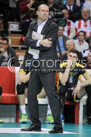  04.02.2018 RZESZOW <br />SIATKOWKA PLUSLIGA 2017/2018 MEN VOLLEYBALL POLAND POLISH PLUS LIGA LEAGUE SEASON 2017/2018 <br />MECZ ASSECO RESOVIA RZESZOW - PGE SKRA BELCHATOW <br />N/Z ROBERTO PIAZZA - I TRENER ( HEAD COACH ) SYLWETKA <br /> 