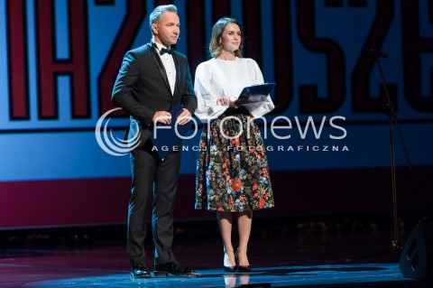  05.02.2018 WARSZAWA TEATR WIELKI<br />UDZIAL PARY PREZYDENCKIEJ W KONCERCIE MAZOWSZE NIEPODLEGLEJ<br />N/Z SYLWIA DEKIERT RAFAL PARTYKA<br /> 