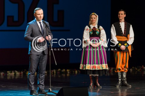 Udział Pary Prezydenckiej w koncercie „Mazowsze Niepodległej” w Warszawie