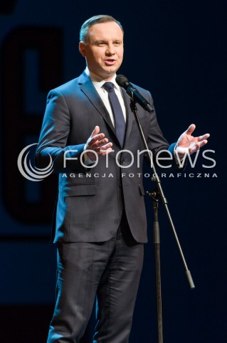  05.02.2018 WARSZAWA TEATR WIELKI<br />UDZIAL PARY PREZYDENCKIEJ W KONCERCIE MAZOWSZE NIEPODLEGLEJ<br />N/Z PREZYDENT RP ANDRZEJ DUDA<br /> 