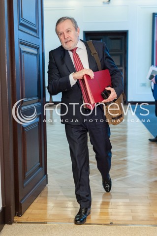  06.02.2018 WARSZAWA<br />POSIEDZENIE RADY MINISTROW<br />N/Z PIOTR GLINSKI<br /> 